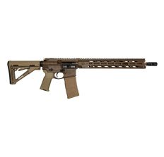 Diamondback Obsidian DB15 AR Rifle Brown 5.56NATO 16" Barrel 15" MLOK Handguard