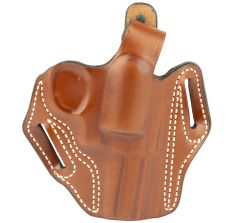 DeSantis Gunhide 1 TB Scabbard Belt Holster S&W L Frame 3" Tan