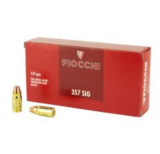 FIOCCHI 357SIG 124GR FMJ - 50rd BOX