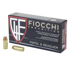 Fiocchi Centerfire Pistol 40 S&W 165Gr FMJ 50rd