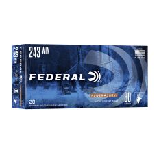 Federal PowerShok 243 Winchester 80Gr Soft Point 20rd