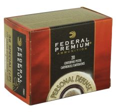 Federal Hydra-Shok 38 Special 129Gr JHP 20rd