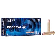 Federal PowerShok 45-70 Government 300Gr Soft Point Flat Nose 20rd