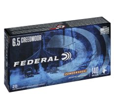 Federal PowerShok 6.5 Creedmoor 140Gr Soft Point 20rd