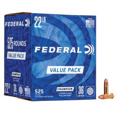 Federal Champion 22 LR 36Gr Hollow Point 525rd