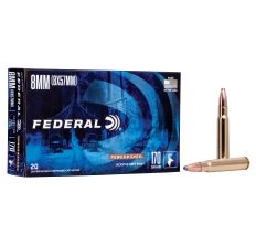 Federal PowerShok 8MM Mauser 170Gr Soft Point 20rd