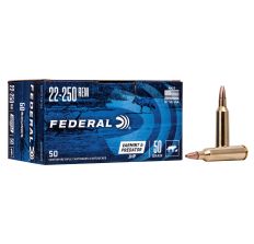 Federal American Eagle Varmint & Predator 22-250 Remington 50Gr JHP 50rd