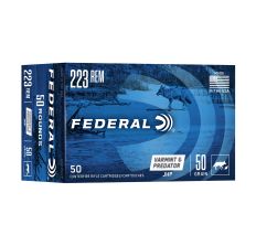 Federal American Eagle Varmint & Predator 223 Remington 50Gr JHP 50rd