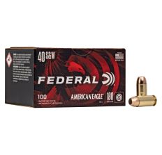 Federal American Eagle 40 S&W 180Gr FMJ 100rd