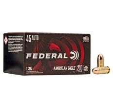 Federal American Eagle Ammo .45ACP 230gr FMJ - 100rd Box