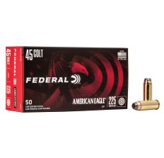 Federal American Eagle 45 Long Colt 225Gr Jacketed Soft Point 50rd