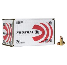 Federal Champion 9MM 115Gr FMJ 250rd