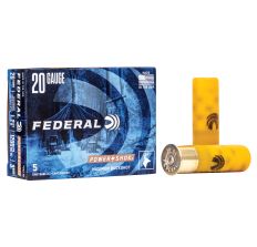 Federal PowerShok 20 Gauge 2.75" 3 Buck Buckshot Max Dr 5rd