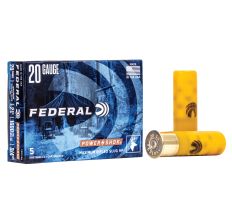 Federal PowerShok 20 Gauge 2.75" Rifled Slug Max Dr 5rd