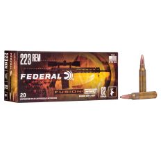 Federal Fusion 223 Remington 62Gr Soft Point 20rd