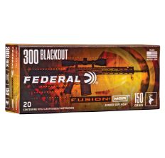 Federal Fusion MSR 300 Blackout 150Gr Soft Point 20rd