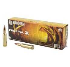 Federal Fusion 300 Winchester Short Magnum 180Gr Boat Tail 20rd