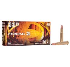 Federal Fusion 30-30 Winchester 150Gr Flat Nose 20rd