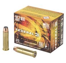 Federal Fusion 357 Magnum 158Gr Hollow Point 20rd