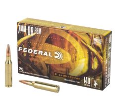 Federal Fusion 7MM-08 140Gr Boat Tail 20rd