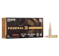 Federal Gold Medal 224 Valkyrie 80Gr Berger 20rd