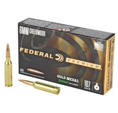 Federal Premium Sierra Match King 6MM Creedmoor 107Gr Hollow Point 20rd