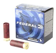 Federal Game Load Upland Heavy Field 12 Gauge 2.75" #8 Shot 3 1/4 Dram 25rd