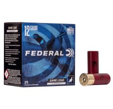 Federal Game Load Hi-Brass 12 Gauge 2.75" #6 Shot 3 1/4 Dram 25rd