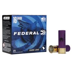 Federal Game Load 16 Gauge 2.75" #7.5 Lead 2 1/2 Dram 25rd