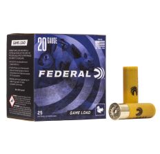 Federal Game Load 20 Gauge 2.75" #6 Lead 25rd