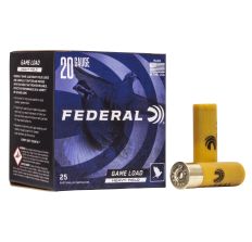 Federal GameShok 20 Gauge 2.75" #6 Lead 25rd