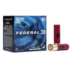 Federal Game Load Heavy Field 28 Gauge 2.75" #6 Lead 25rd