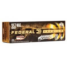 Federal Hammer Down 357 Magnum 170Gr Soft Point 20rd