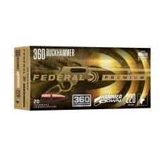 Federal Hammer Down 360 Buckhammer 200Gr Soft Point 20rd