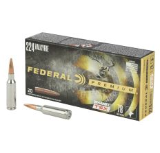 Federal Premium 224 Valkyrie 78Gr Triple Shock X 20rd