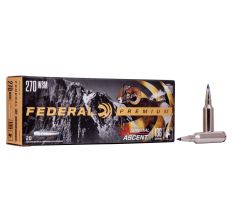 Federal Premium 270 Winchester Short Magnum 136Gr Terminal Ascent 20rd