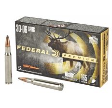 Federal Premium 30-06 Springfield 165Gr Nosler Partition 20rd