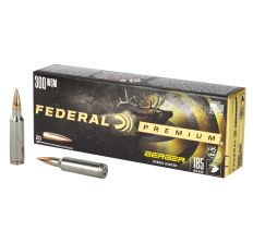 Federal Premium 300 Winchester Short Magnum 185Gr Berger Hybrid Hunter 20rd