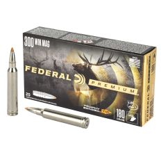 Federal Premium 300 Winchester Magnum 180Gr Bonded Hollow Point 20rd