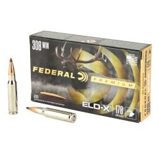 Federal Premium ELDX 308 Winchester 178Gr Polymer Tip 20rd