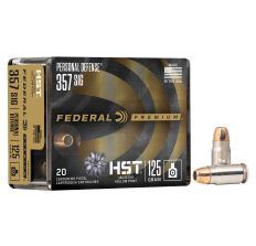 Federal Premium HST 357 Sig 125Gr JHP 20rd