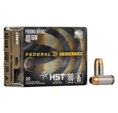 Federal Premium HST 40 S&W 180Gr JHP 20rd