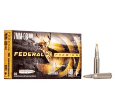 Federal Premium 7MM-08 140Gr Bonded Hollow Point 20rd