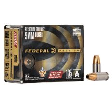 Federal Hydra-Shok Deep 9MM 135Gr Hollow Point 20rd