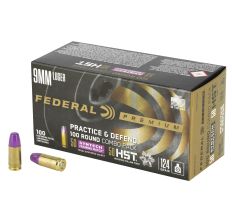 Federal Premium Defense Syntech 9MM 124Gr JHP 100rd