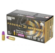 Federal Practice & Defend Combo 9mm 147gr - 50rds JHP & 50rds STM