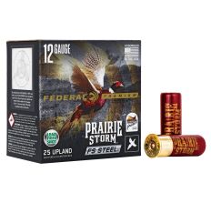 Federal Premium Prairie Storm 12 Gauge 2.75" #3 Steel Shot 25rd