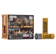 Federal Premium Black Cloud 20 Gauge 3" #3 and 9 TSS 10rd