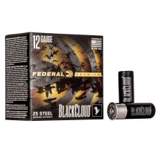 Federal Premium Black Cloud 12 Gauge 2.75" #2 Steel Shot 25rd