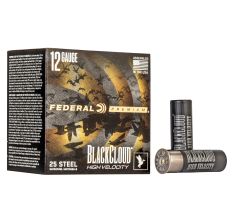 Federal Premium Black Cloud 12 Gauge 3" #BB Steel Shot 25rd